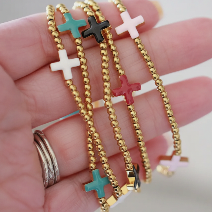 Faith Bracelet - White