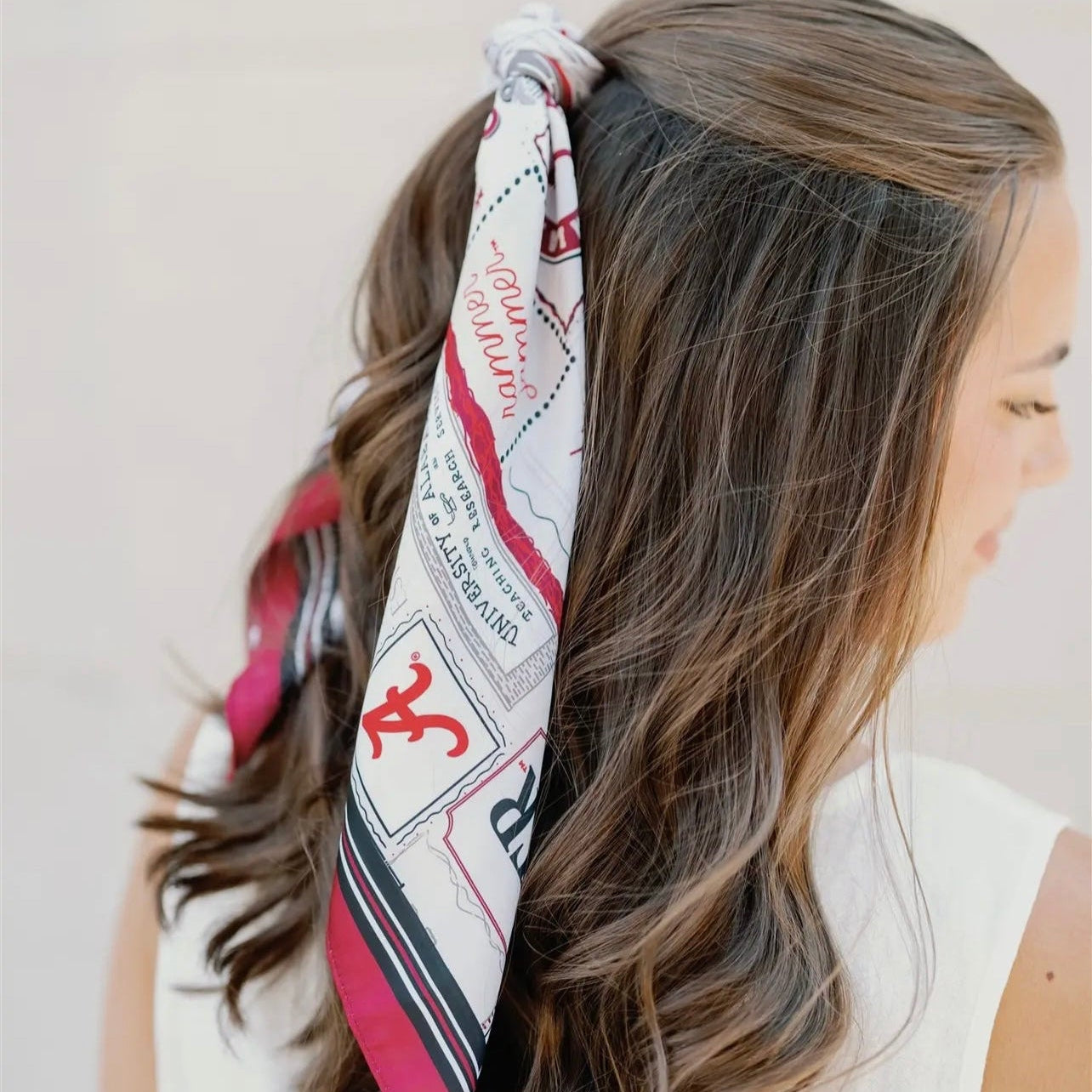 University of Alabama Silk Scarf