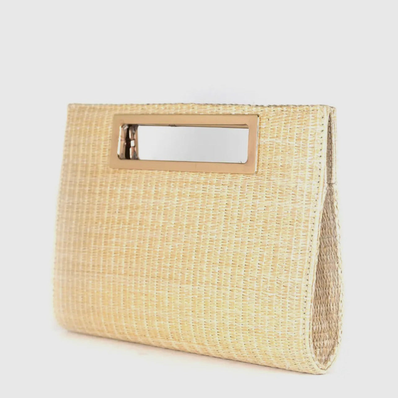 Chloe Clutch- Straw