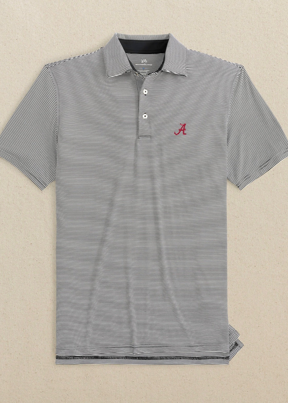 Alabama Meadowbrook Polo-Caviar Black