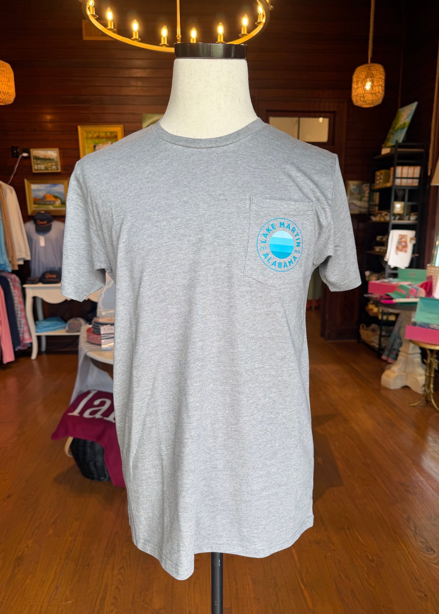 Lake Martin 100 Year T-shirt- Grey