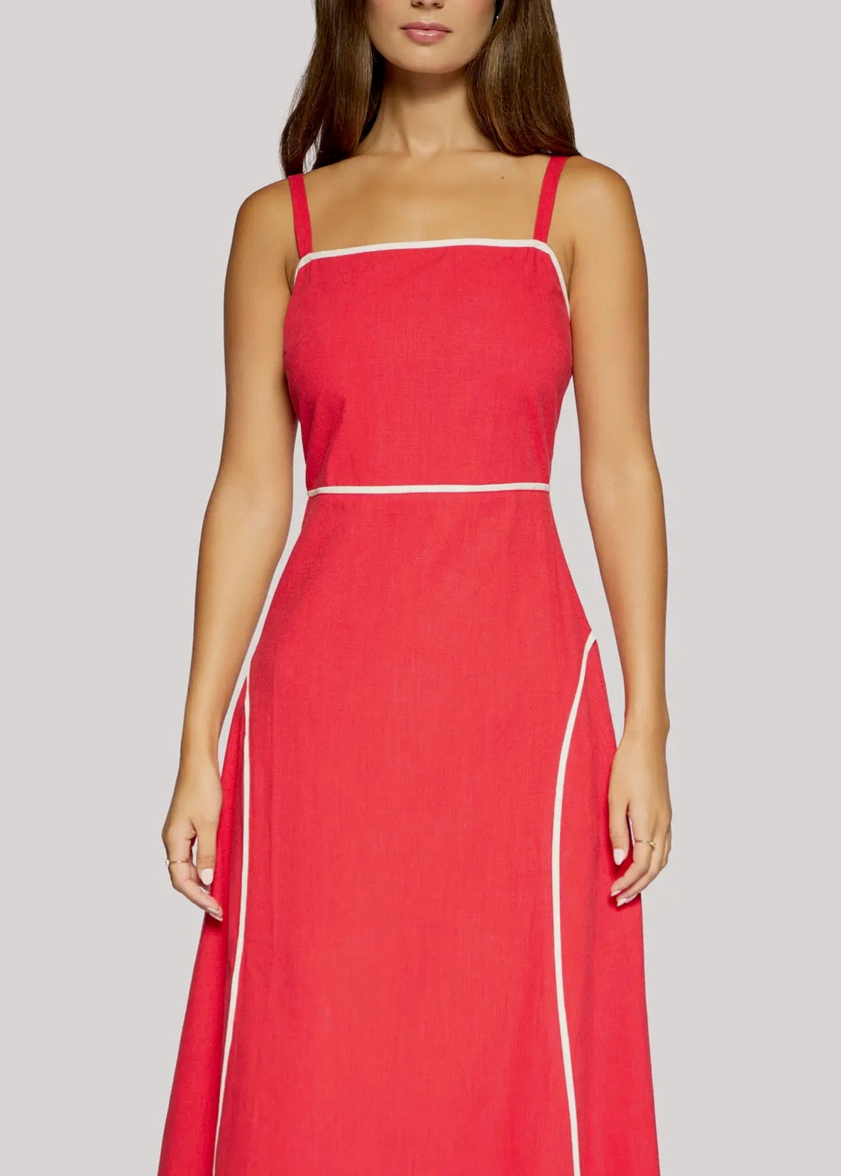 Muse Maxi Dress- Summer Red
