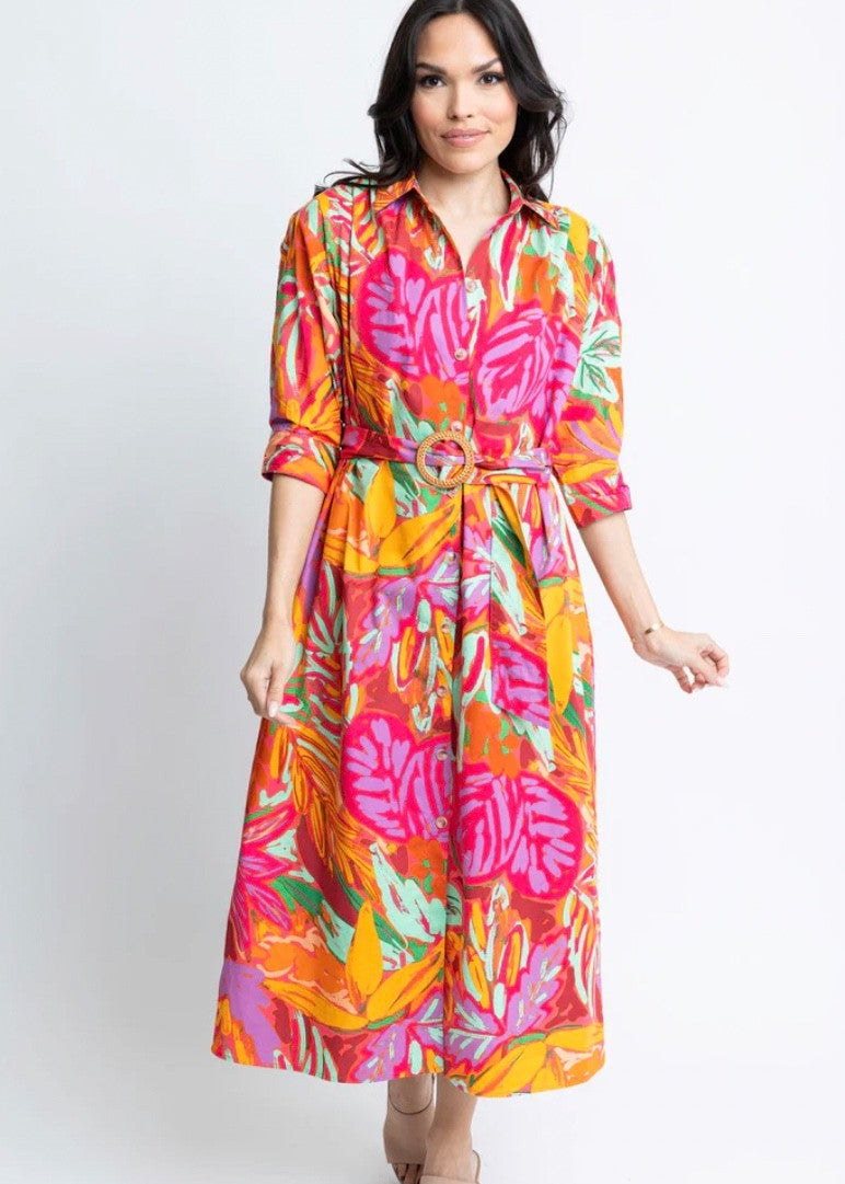 Abstract Tropical Palm Maxi|58