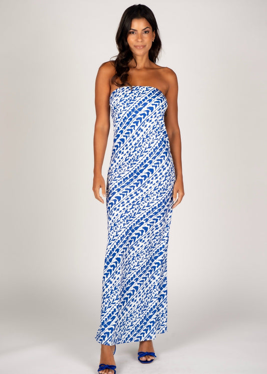 Cobalt Trail Maxi Dress