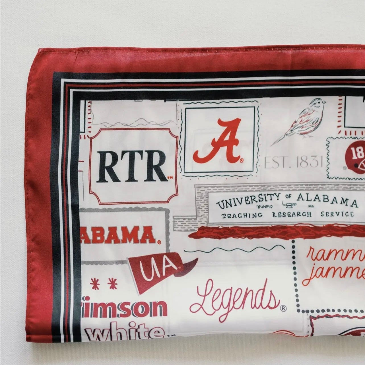University of Alabama Silk Scarf