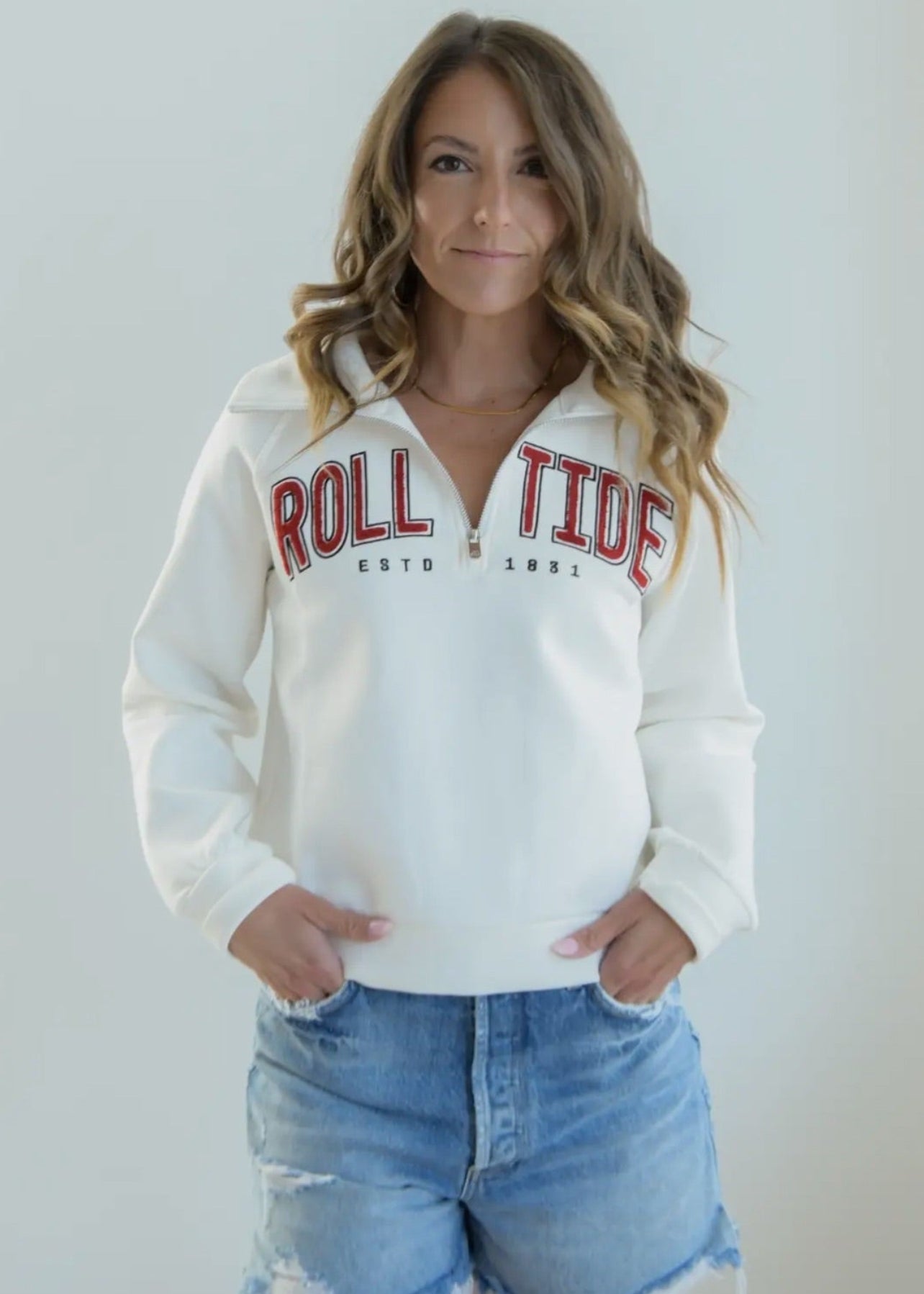 Alabama-Half Zip Lux