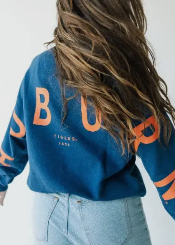 Auburn Crewneck Sweatshirt-Navy