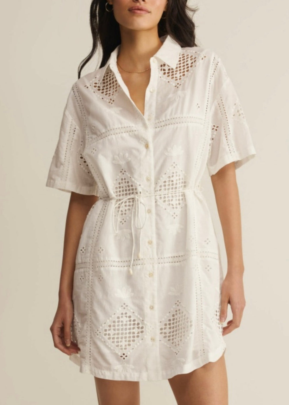 Annabelle Eyelet Dress