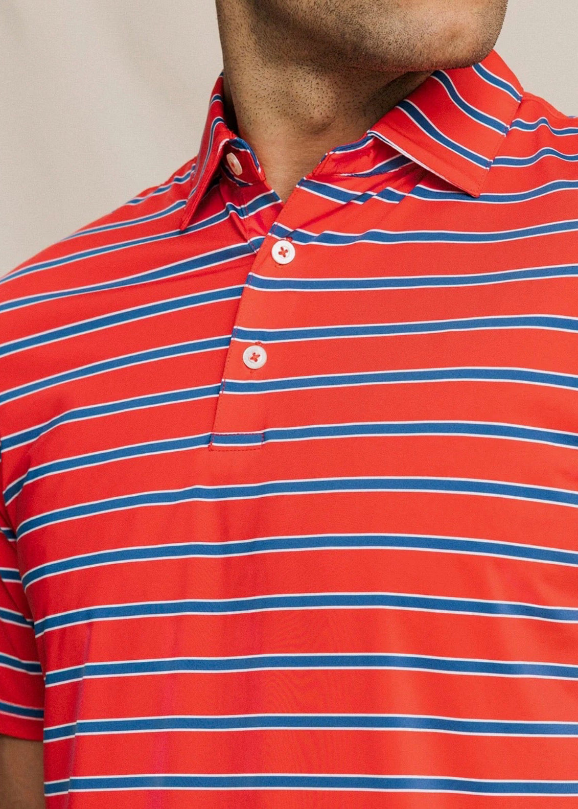 Moonlight Bay Stripe Polo