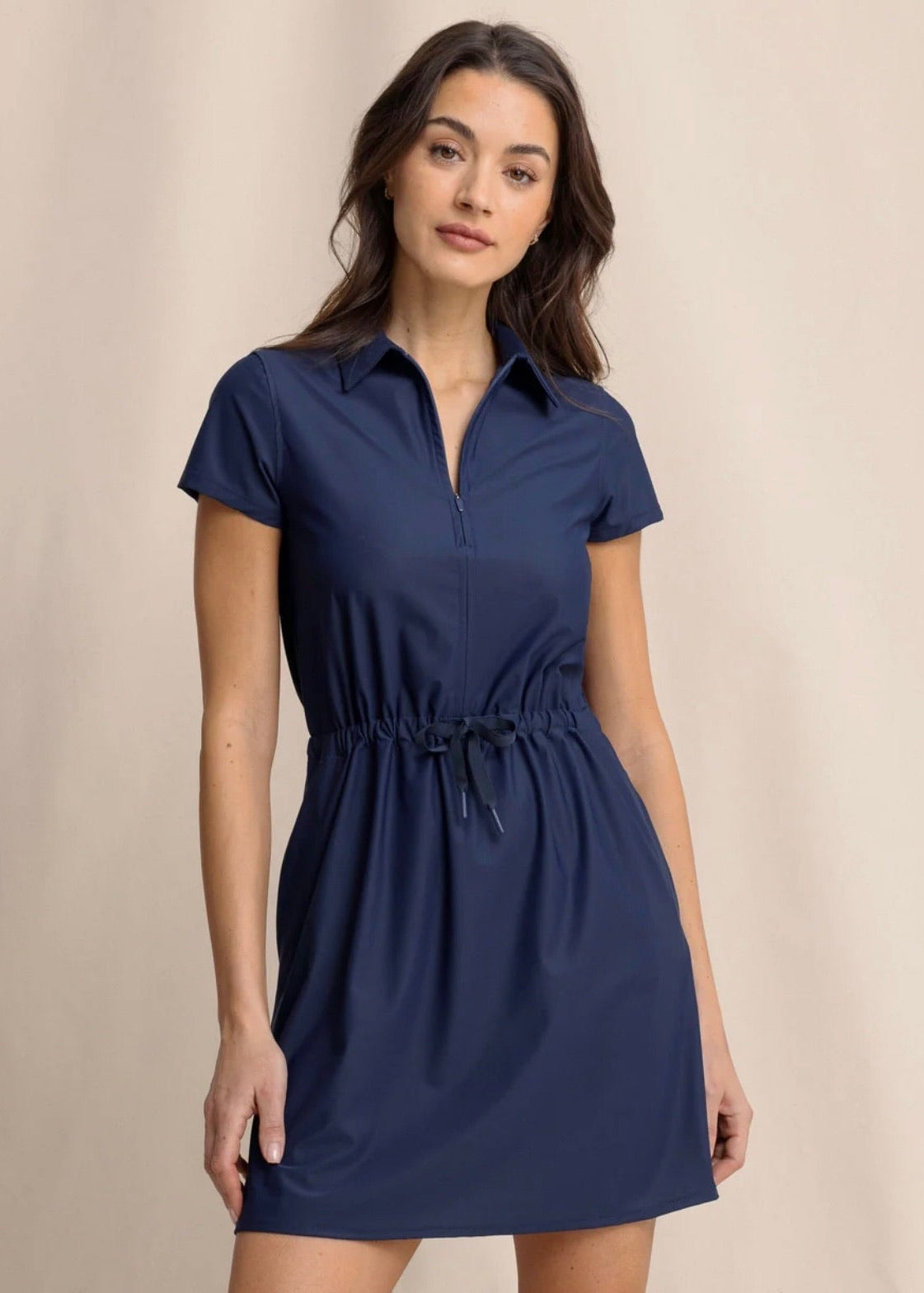 Bailee Perf Dress-Blue