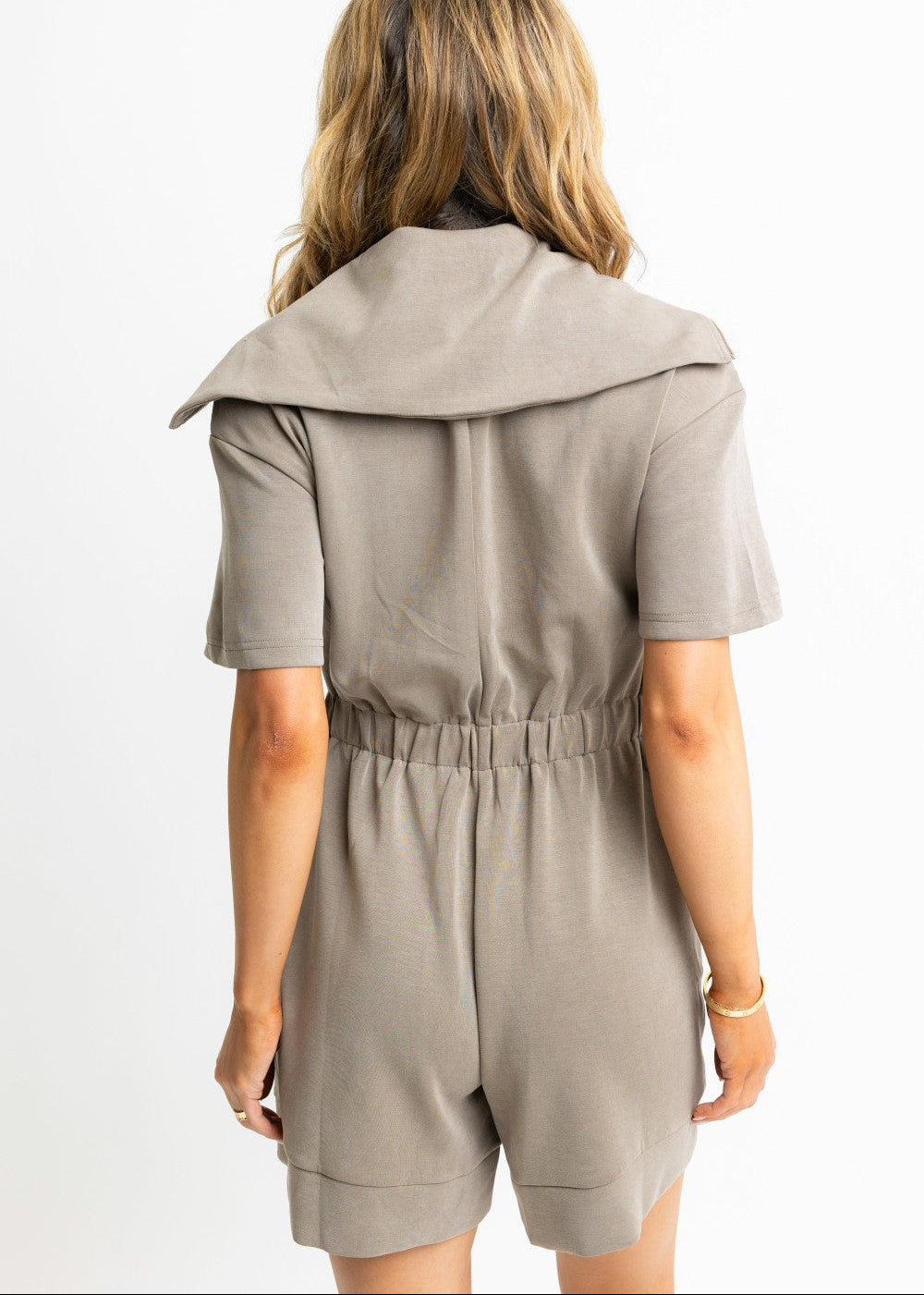 Knit Zip Romper|143