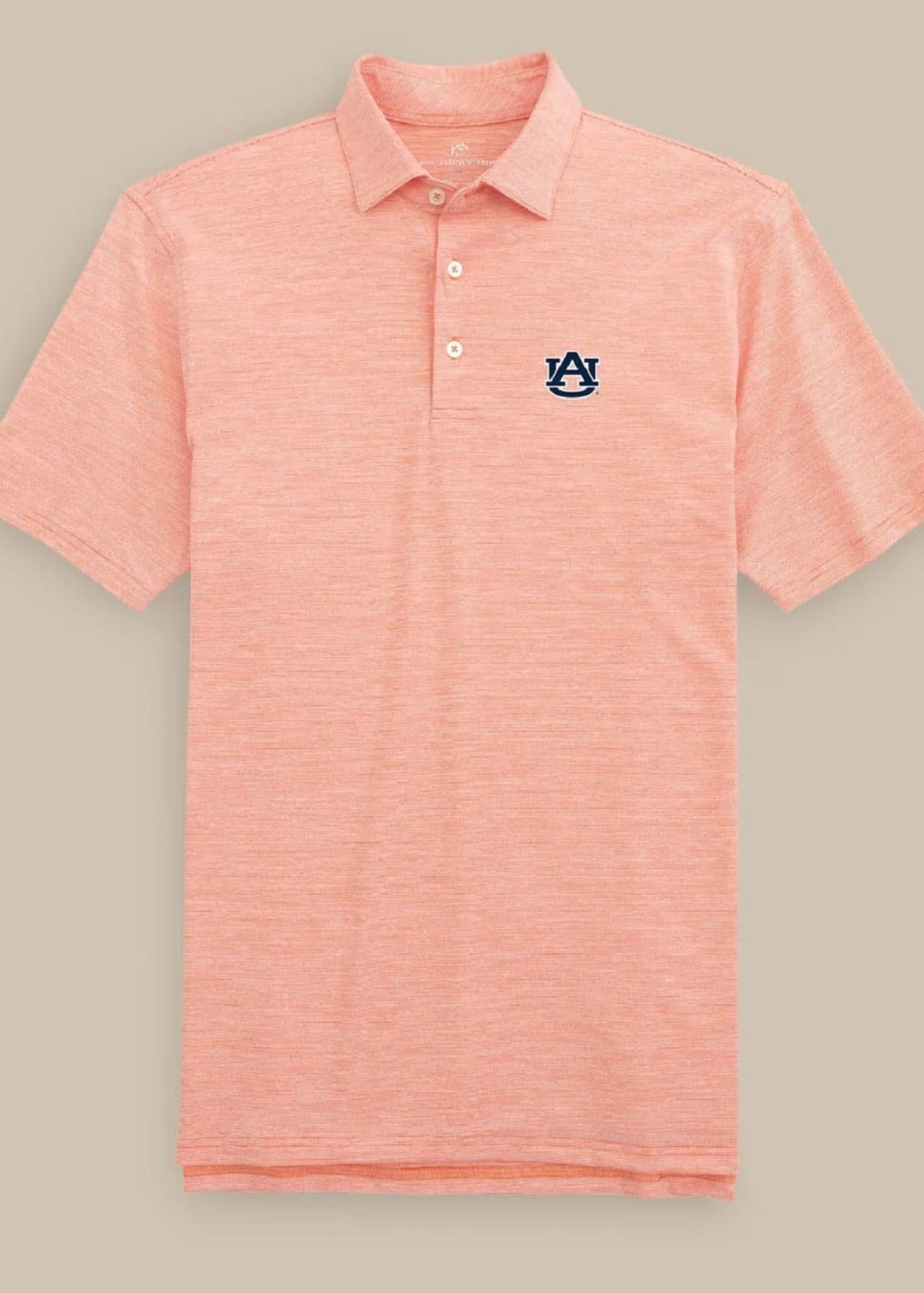 Auburn- Spacedye Polo-Endzone Orange