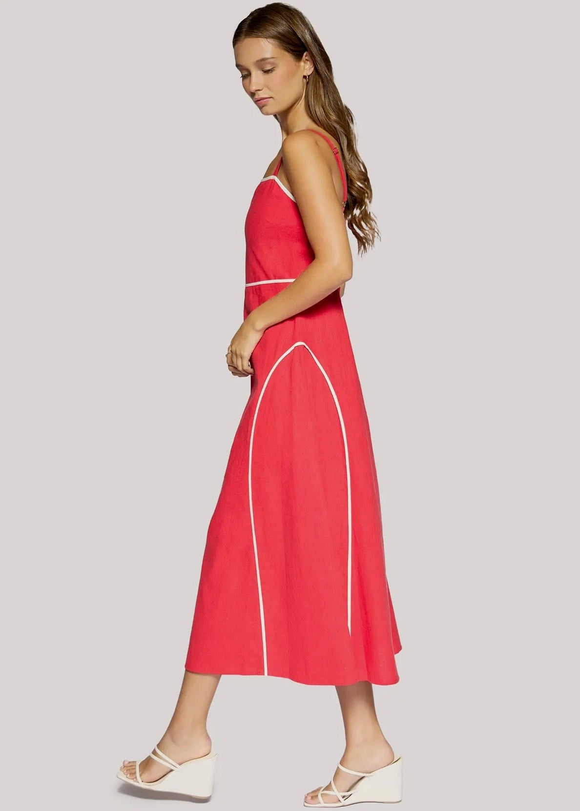 Muse Maxi Dress- Summer Red