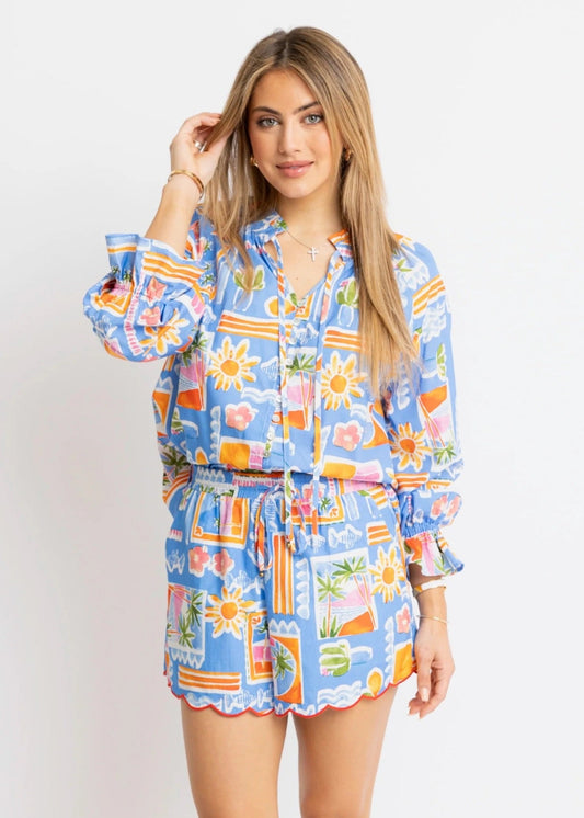 Santorini Short