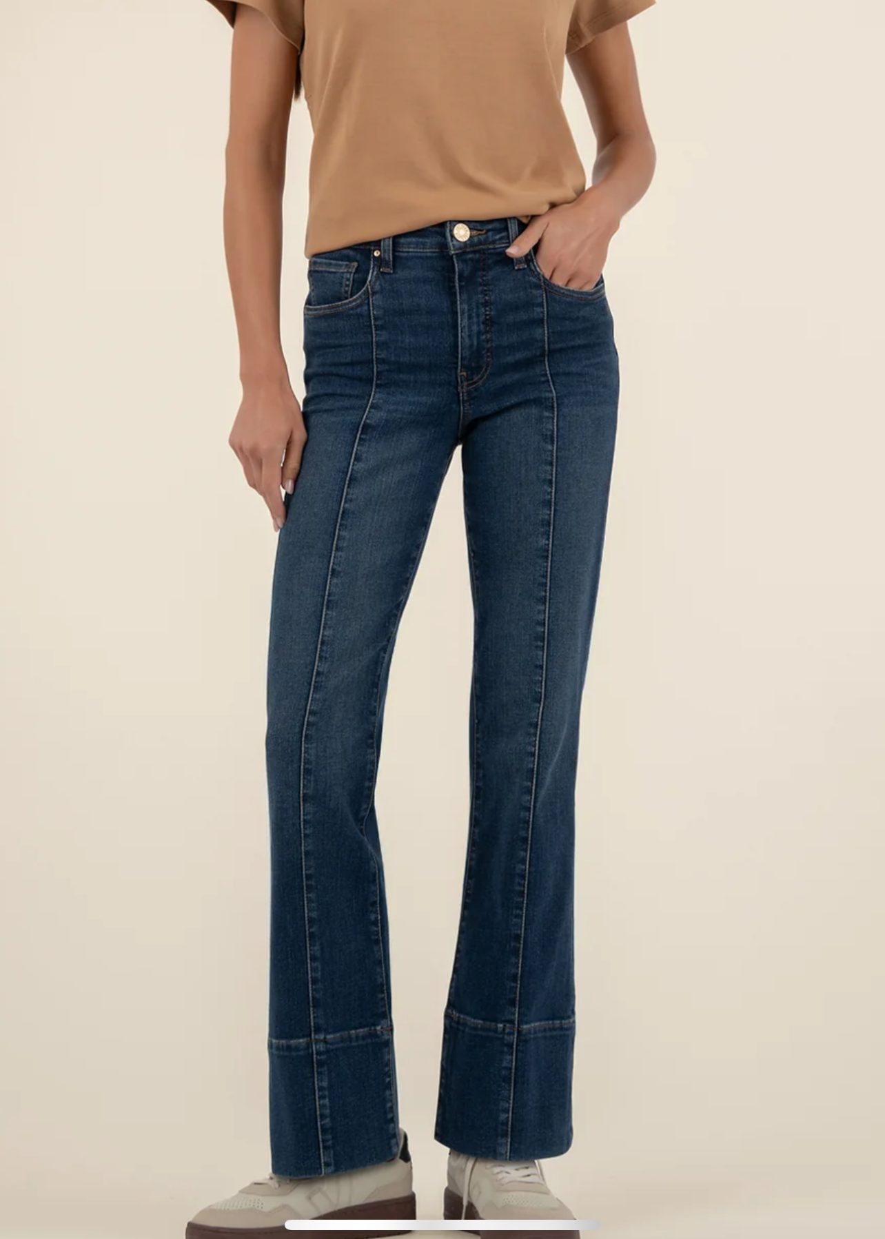 Kelsey- High Rise- Ankle Flare