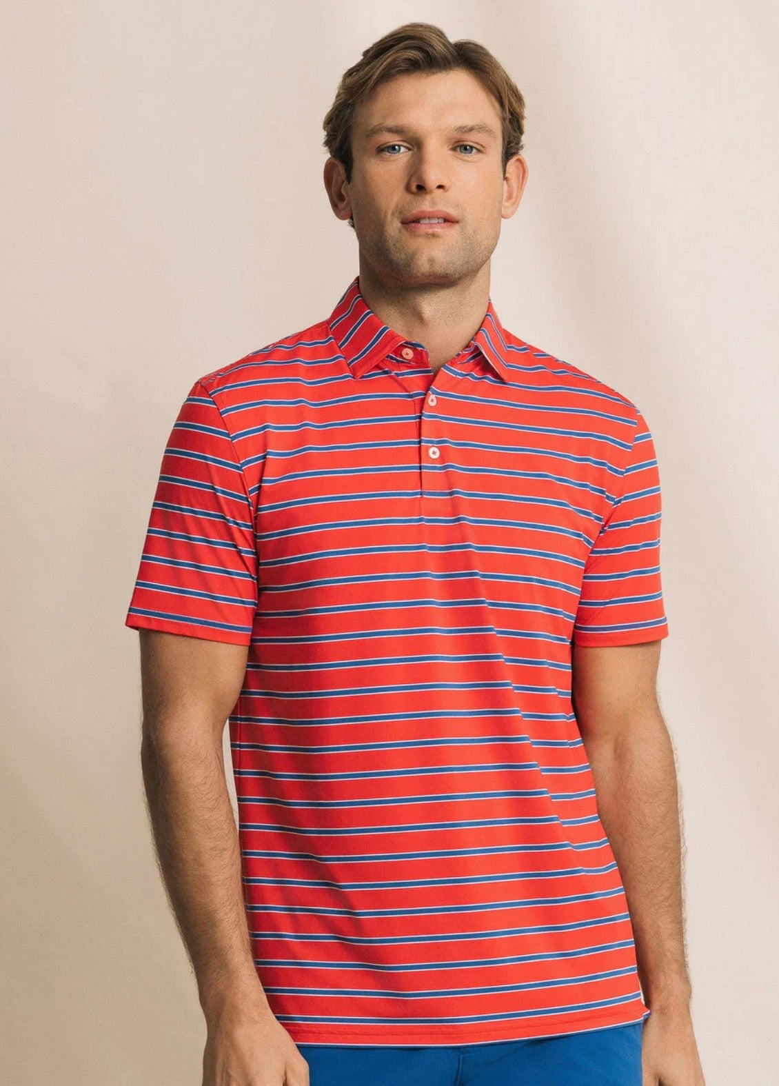 Moonlight Bay Stripe Polo