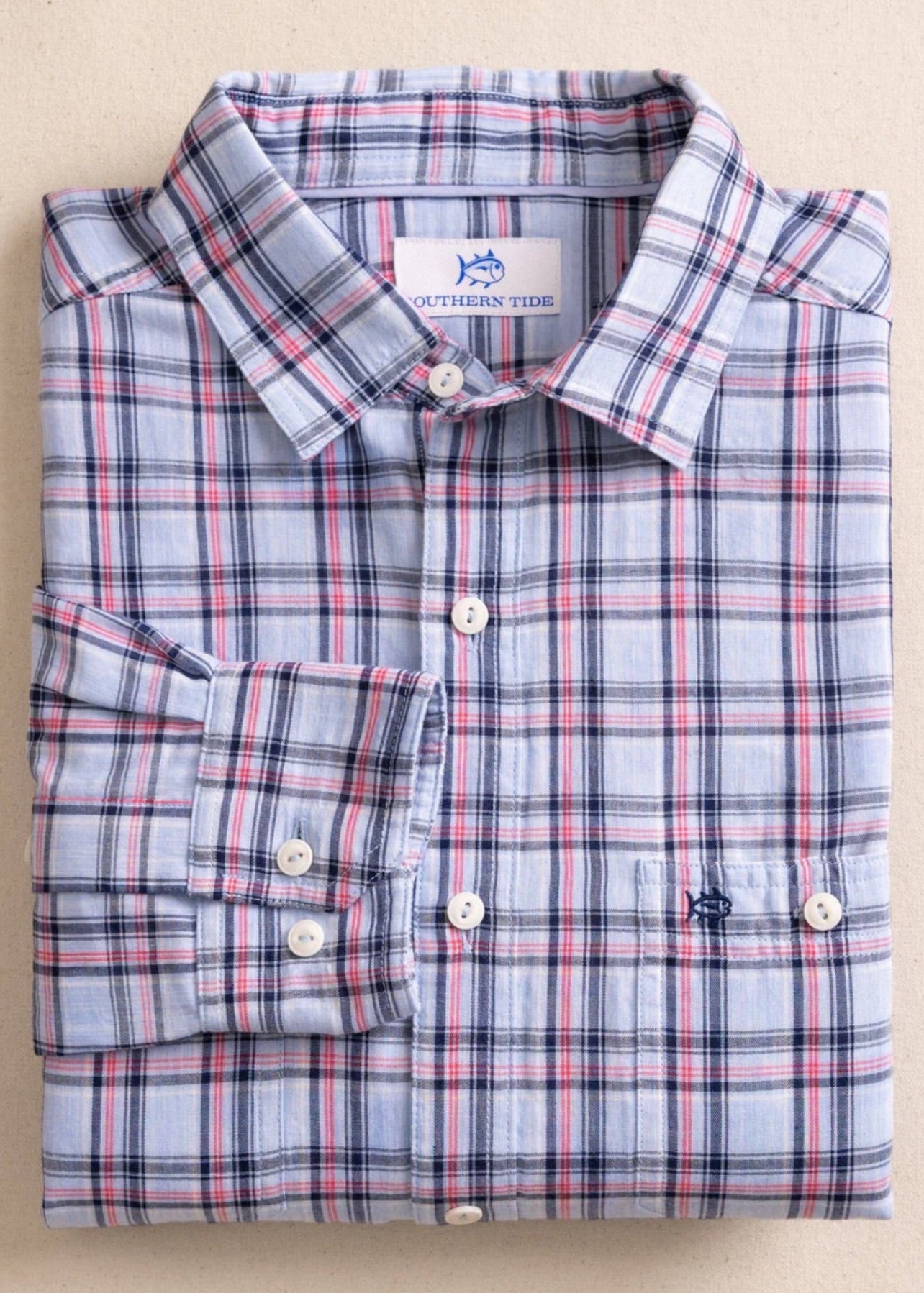 Benton Plaid Double Cloth Heather Shirt