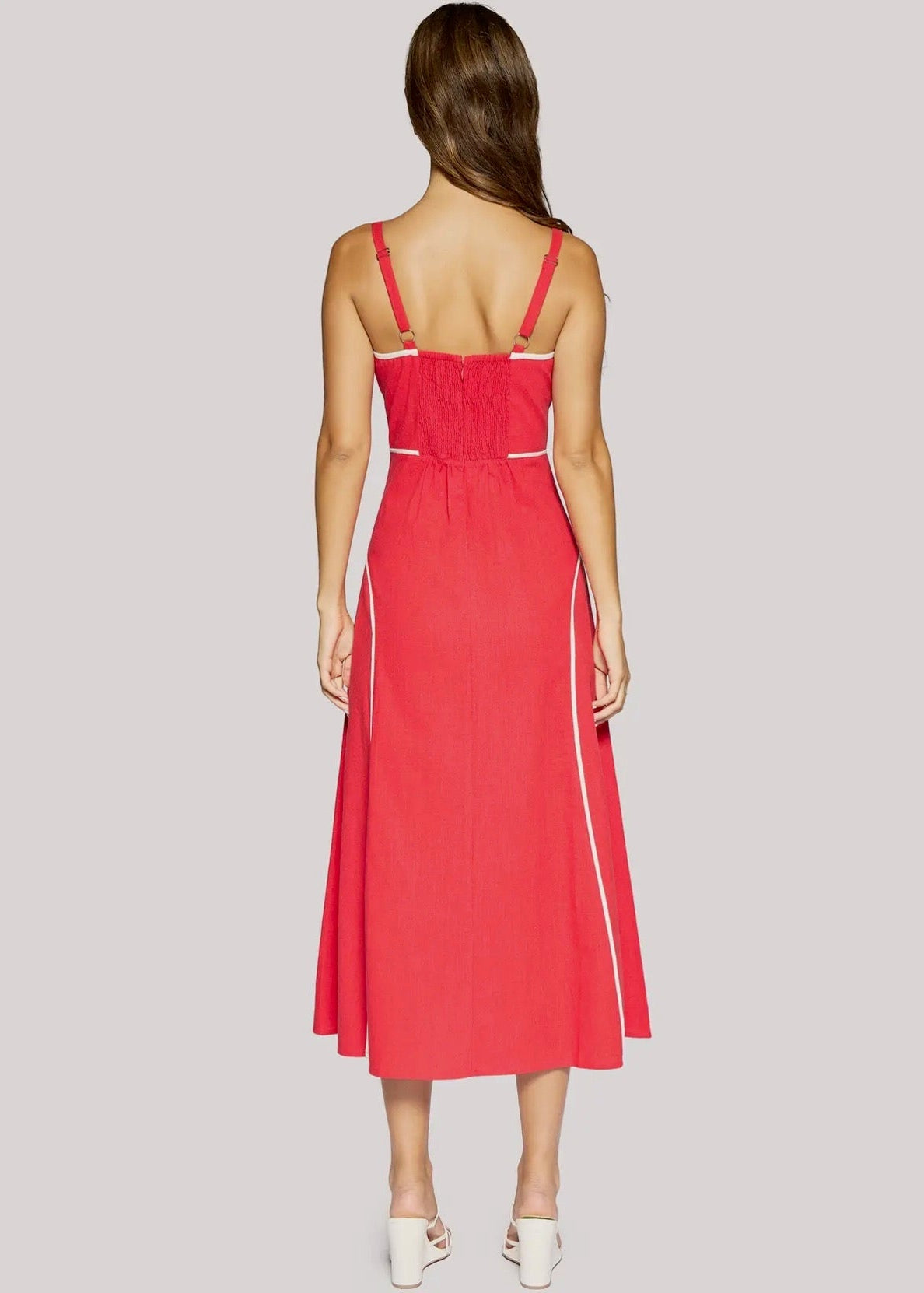 Muse Maxi Dress- Summer Red