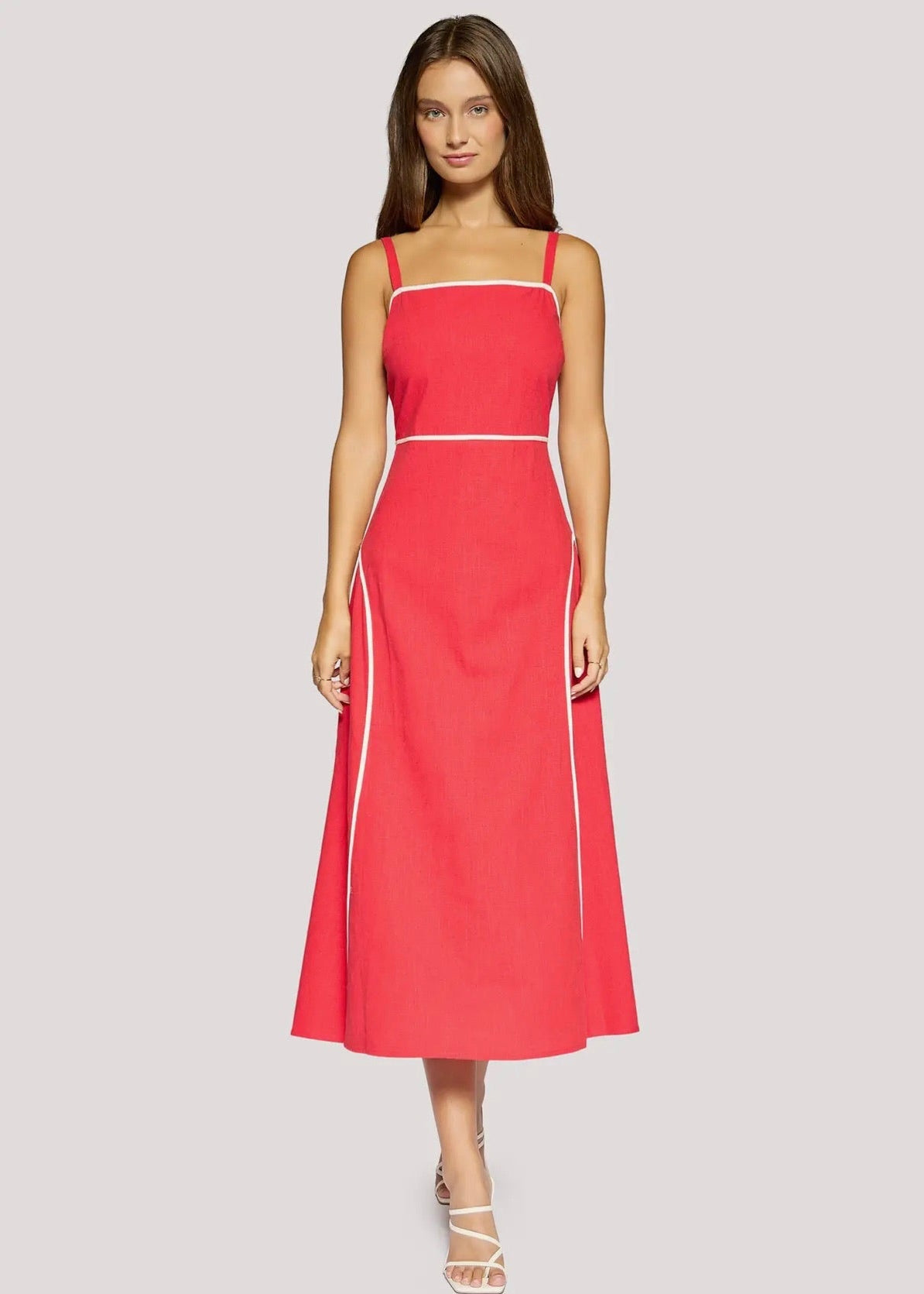 Muse Maxi Dress- Summer Red