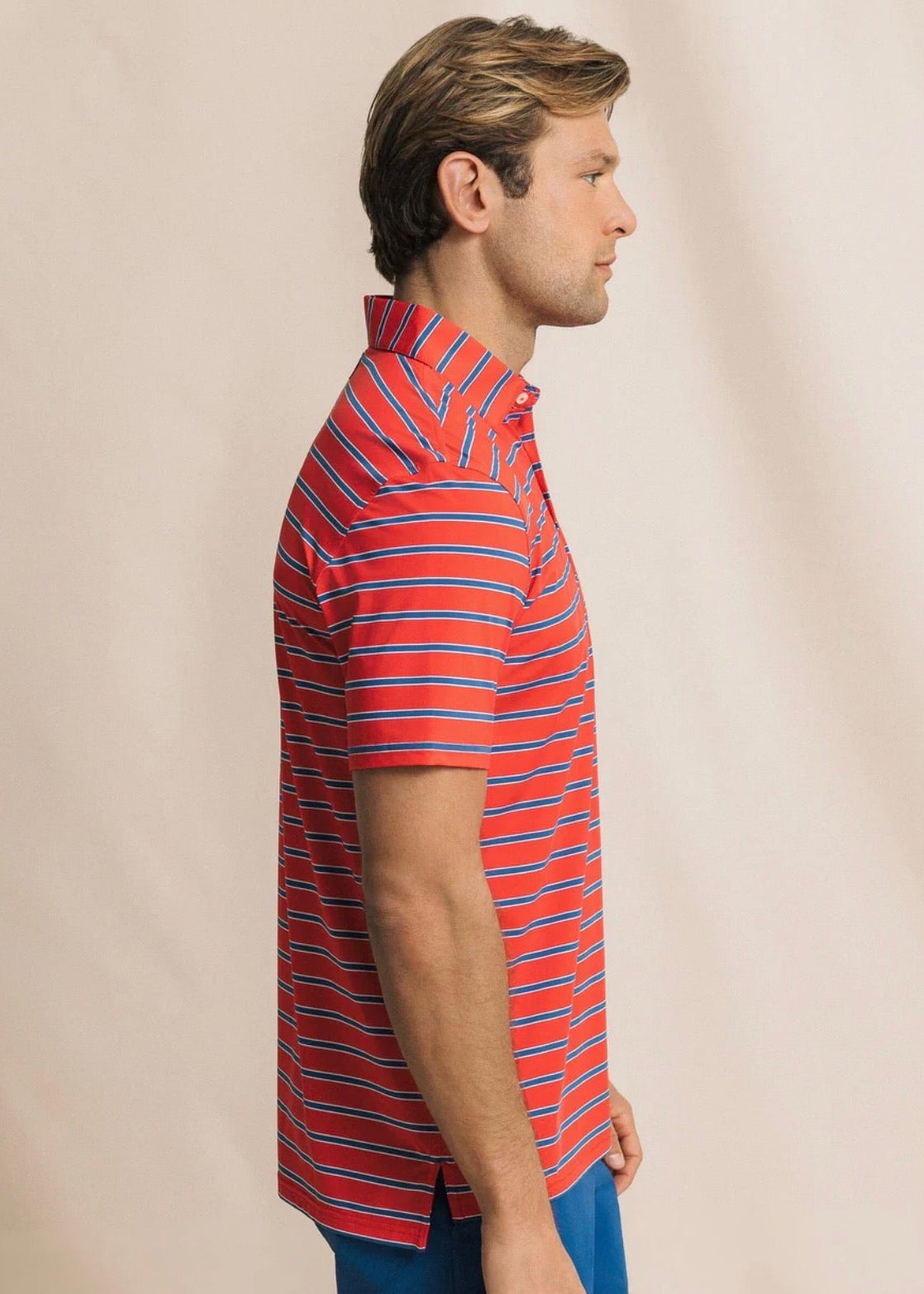 Moonlight Bay Stripe Polo