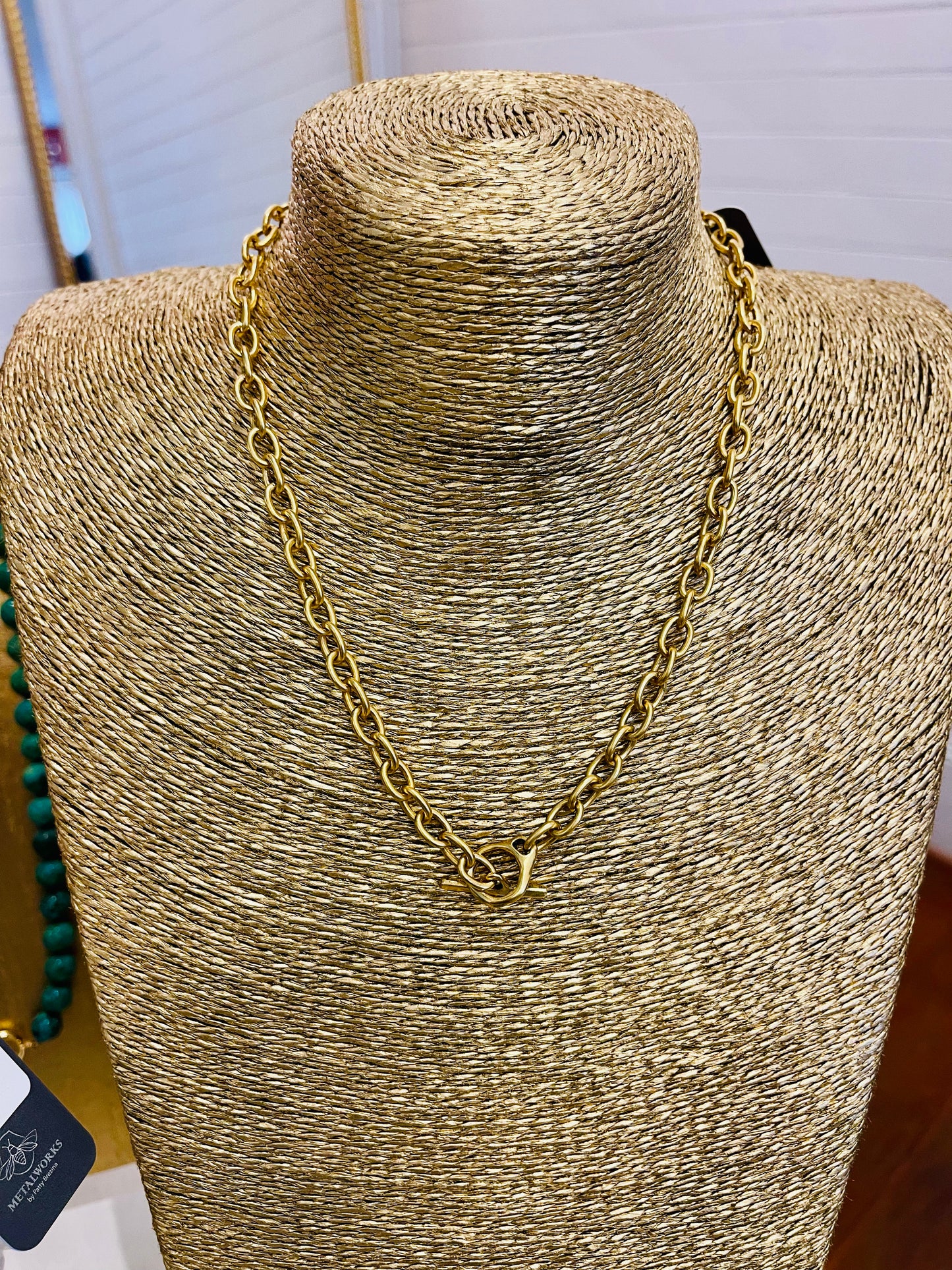 Stella Chain- 12ct gold plated
