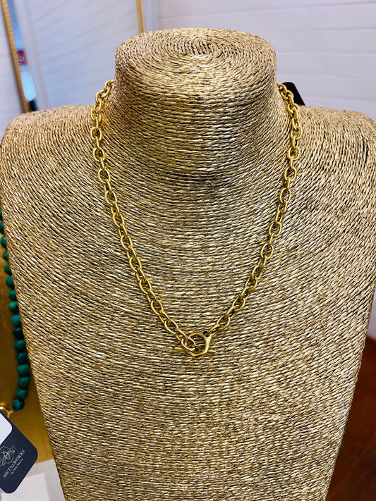Stella Chain- 12ct gold plated