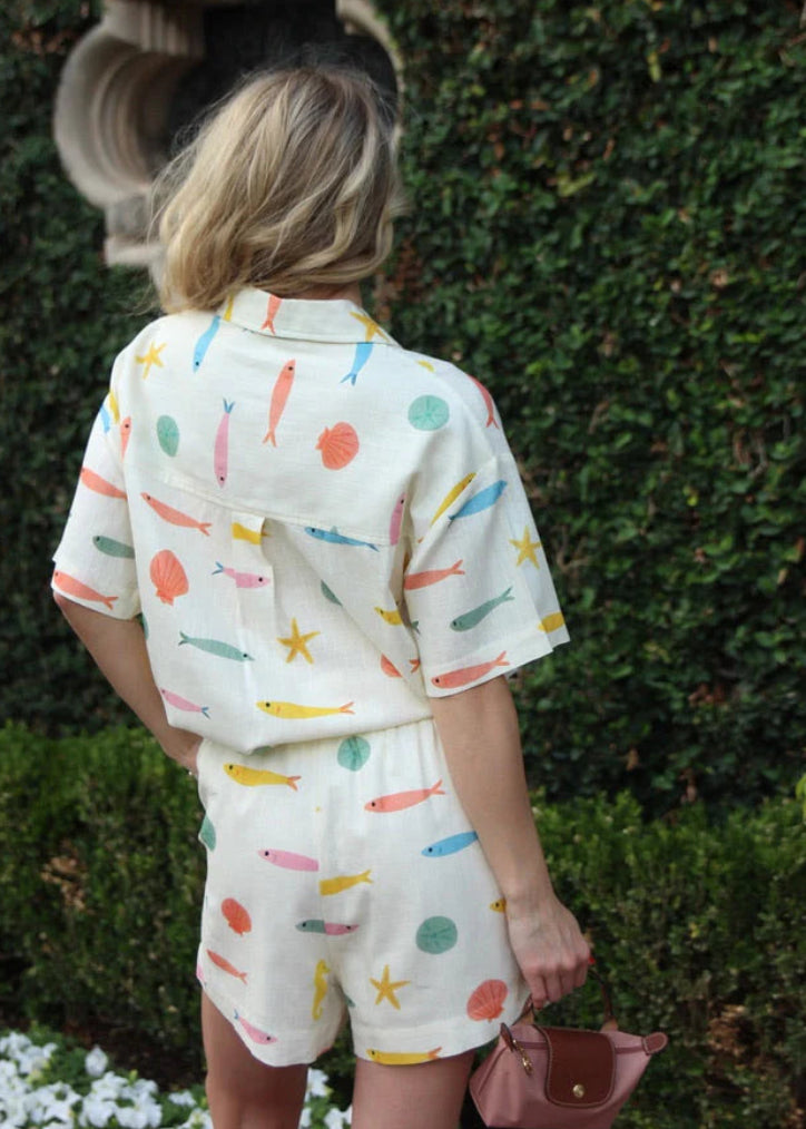 Multi Fish Shorts