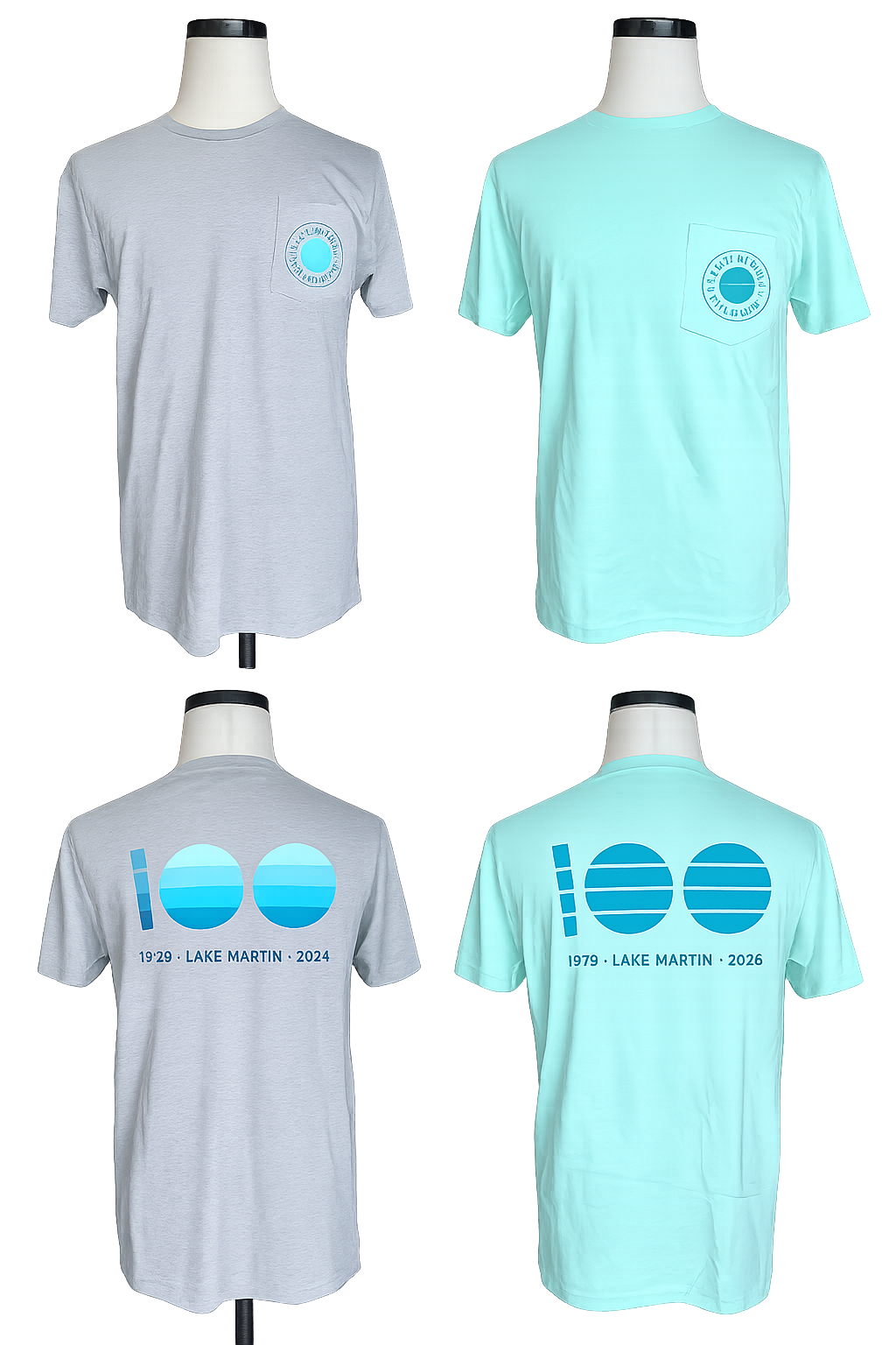 Lake Martin 100 Year T-Shirt-Mint