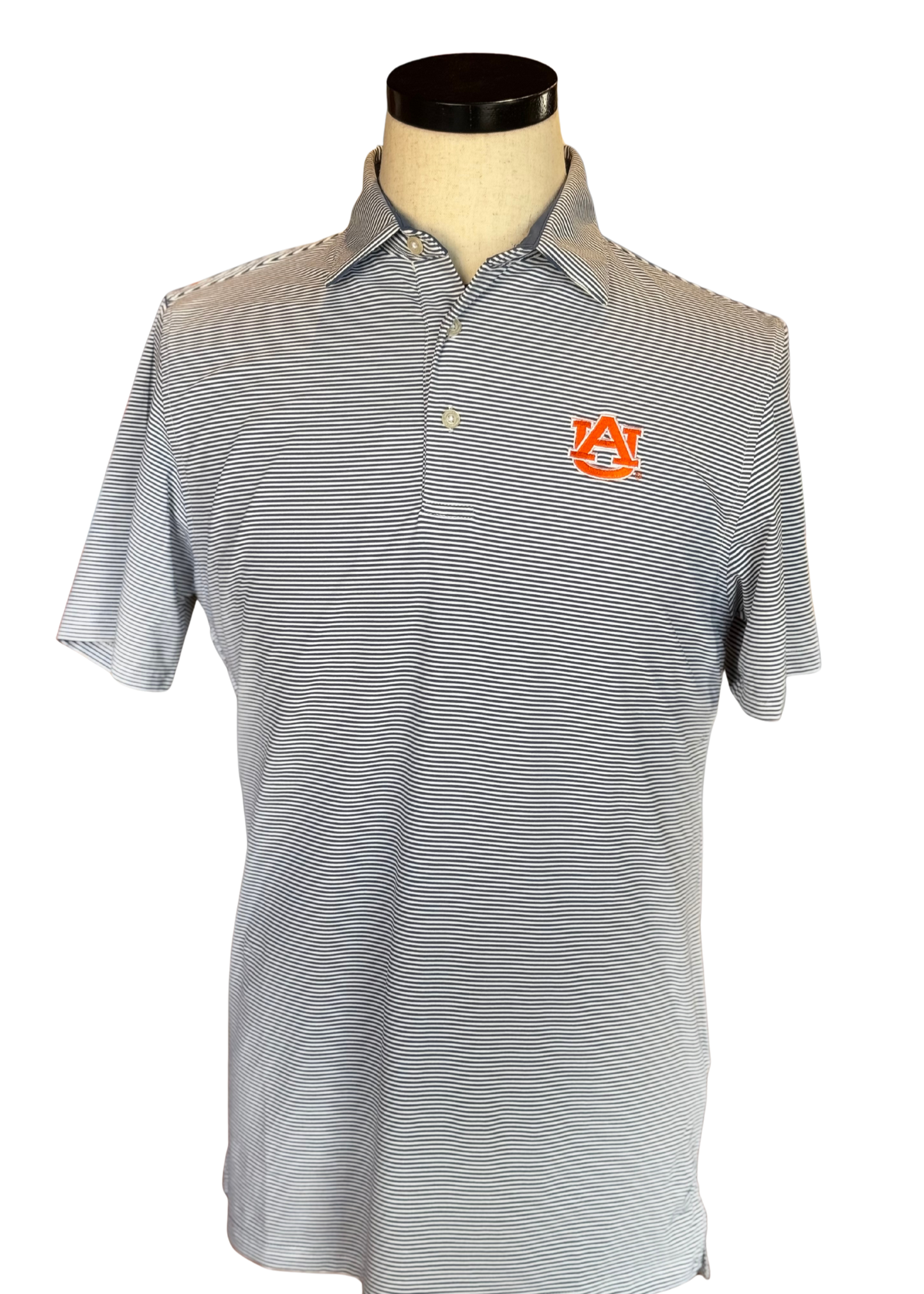 Auburn Meadowbrook Polo - Aged Denim