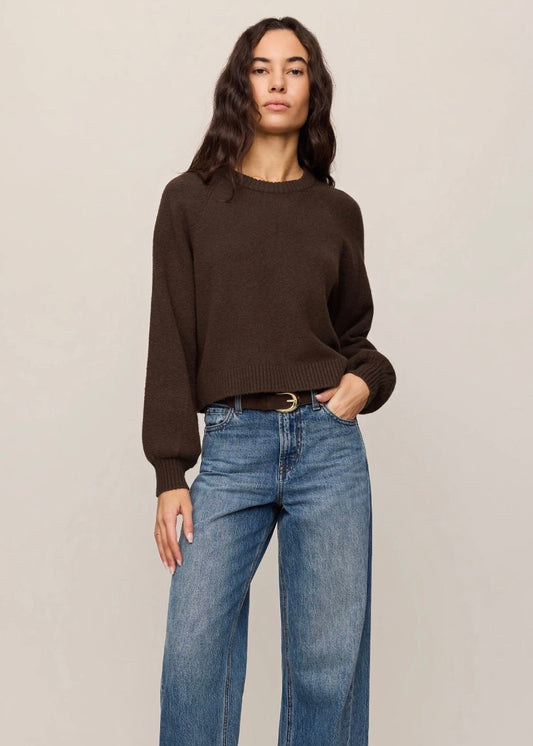 Coming Up Sweater-brown