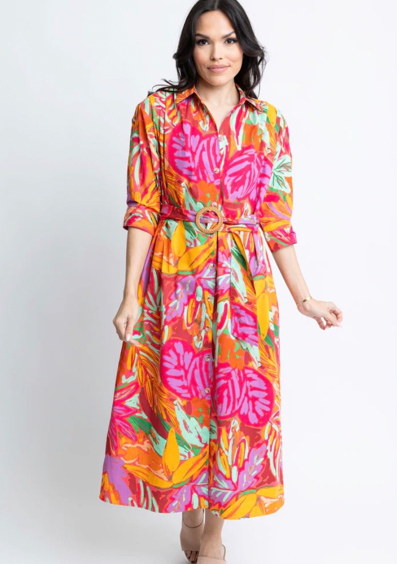 Abstract Tropical Palm Maxi|58
